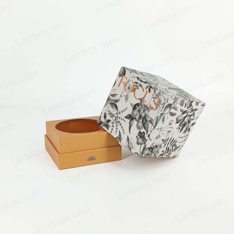 Aranyfólia parfüm doboz Eva hab tálcával és erős kézműves tervezés HP022